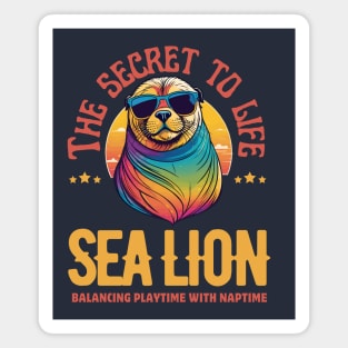 Sea Lion Life Magnet